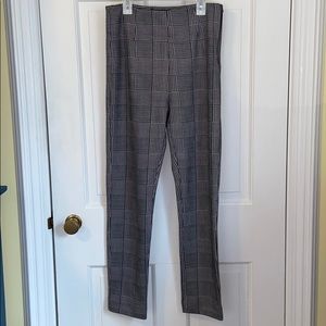 Black and White Gingham Pants